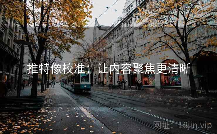 推特像校准:让内容聚焦更清晰 推特像校准:让内容聚焦更清晰
